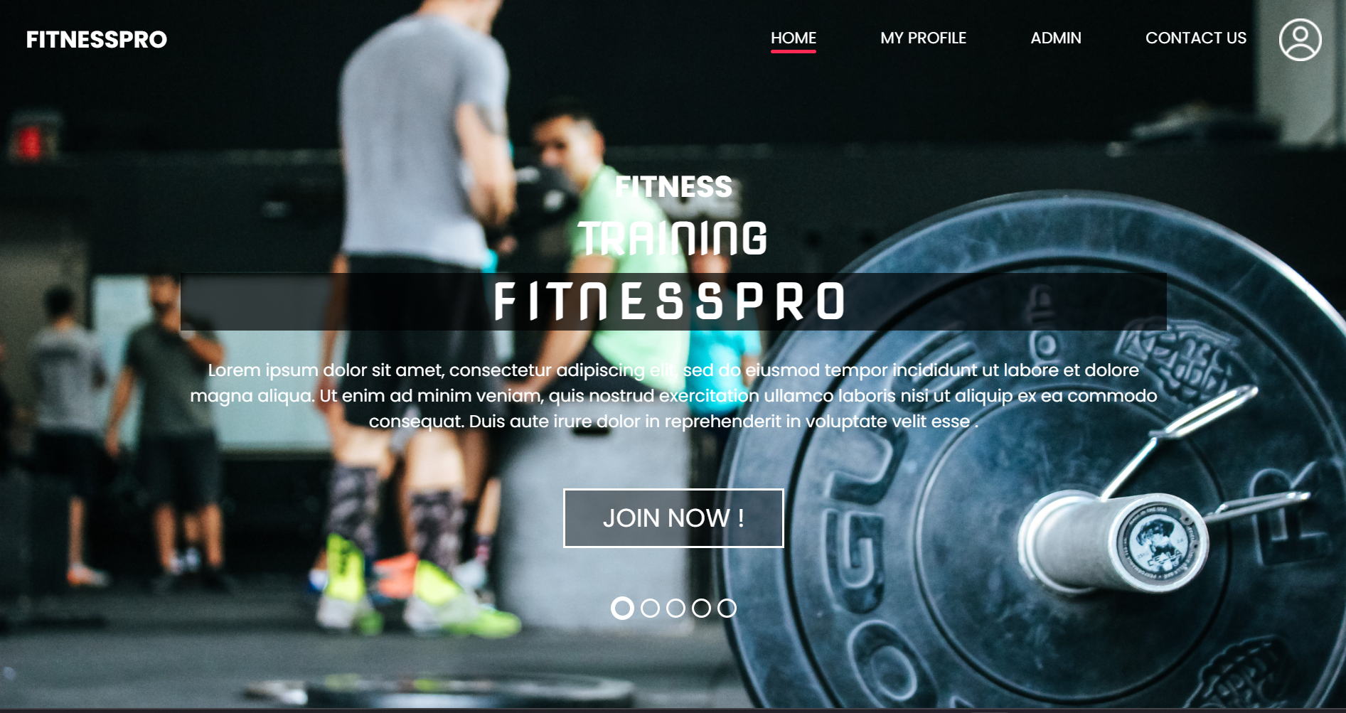 FitnessPro Gym Management App
